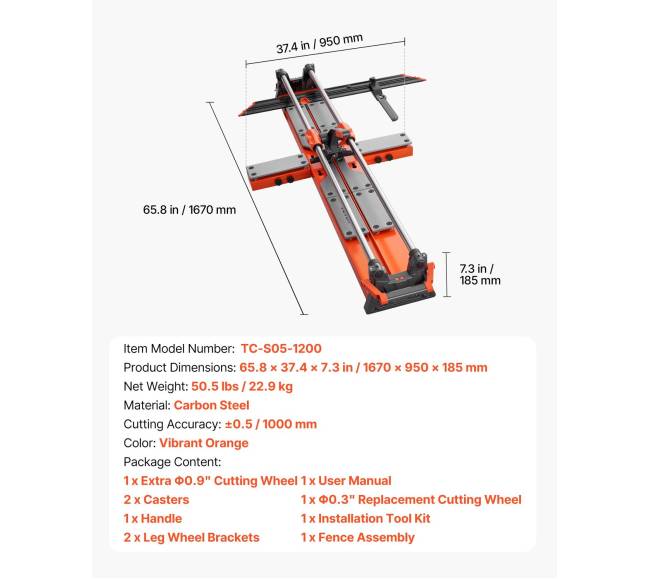 1200 mm rankinė plytelių pjovimo mašina6