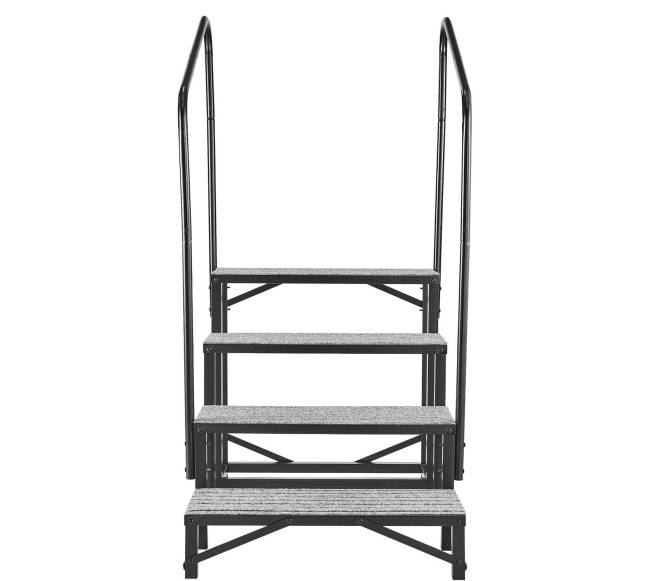 RV laiptai su dvigubais turėklais8