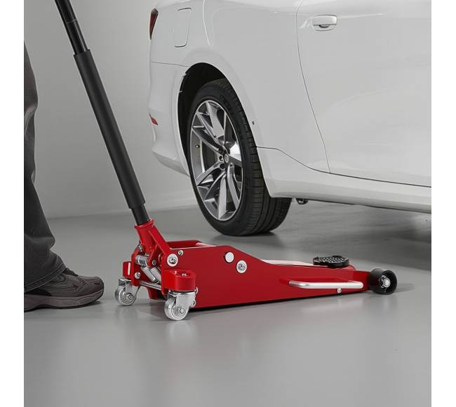 Žemas profilis grindų domkratas 3 tonų talpos7