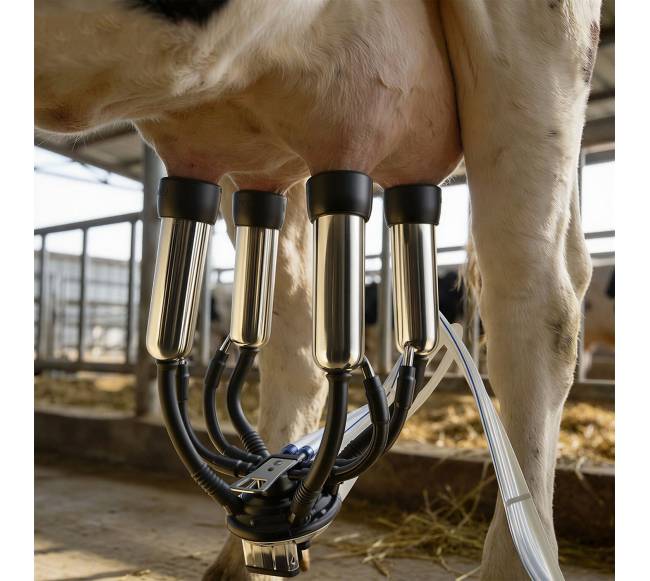 Elektrinė karvių melžimo mašina su 25 l kibiru7