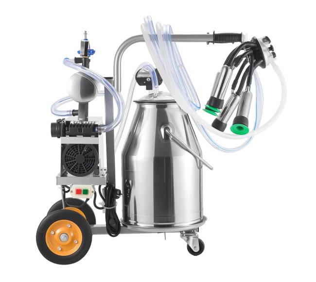 Elektrinė karvių melžimo mašina su 25 l kibiru9