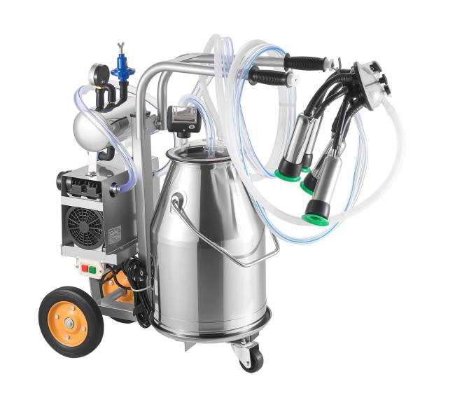 Elektrinė karvių melžimo mašina su 25 l kibiru10