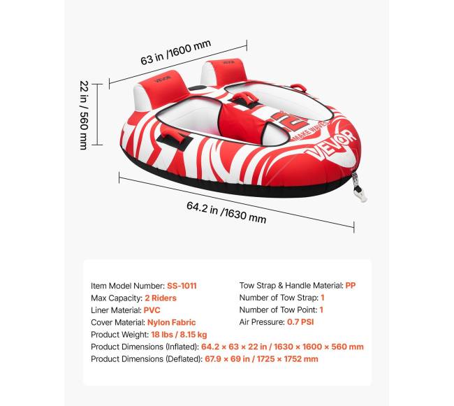 Pripučiamas 2 vietų vilkikas laivams6