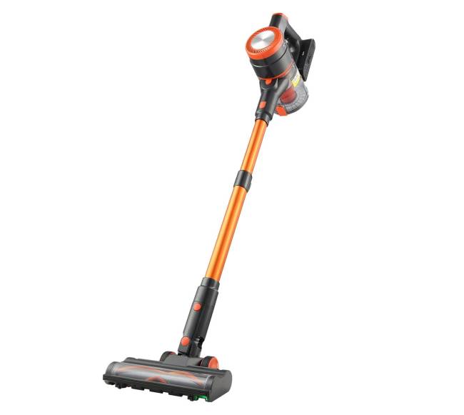 Belaidis dulkių siurblys su LED ekranu0