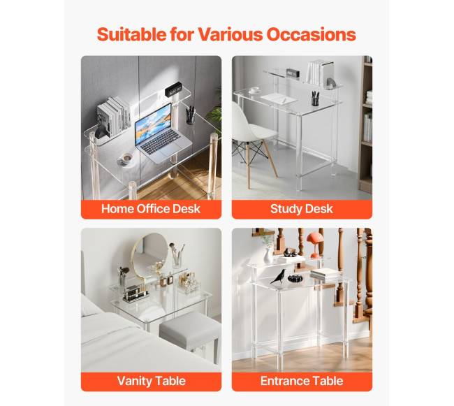 Akrilo stalelis su monitoriaus stovu5