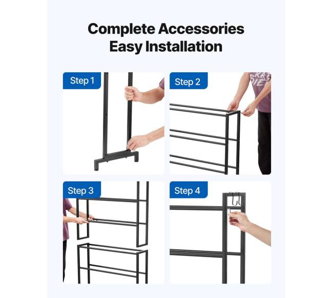 3D printerio gijų laikymo lentyna, 7 pakopos4