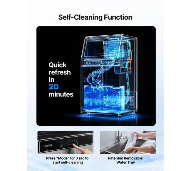 Ledo gaminimo mašina su siurbliu3