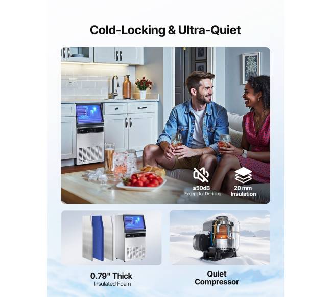 Ledo gaminimo mašina su siurbliu4