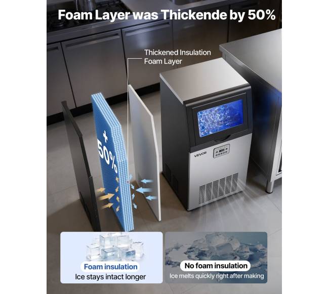 Komerciška ledo gamybos mašina 14 kg talpa2