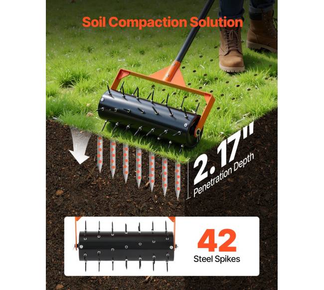 Vejos aeratorius su 42 spygliais ir rankena1