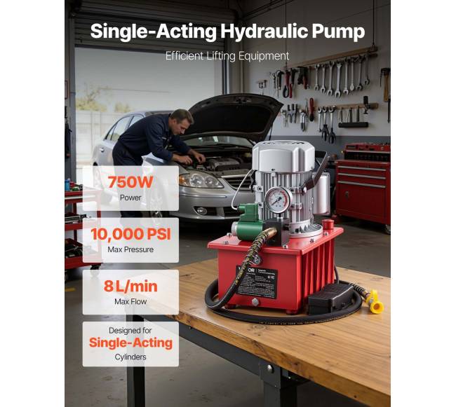 750W elektrinis hidraulinis siurblys 8L1