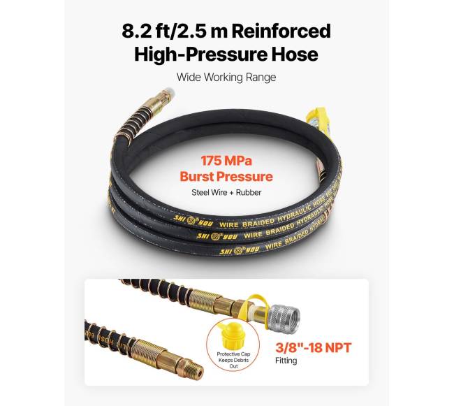 750W elektrinis hidraulinis siurblys 8L2