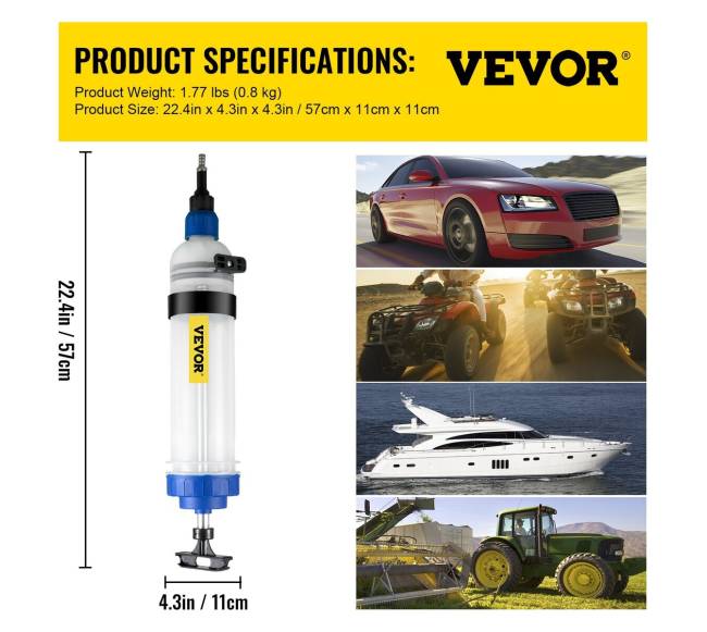 Rankinio perjungimo skysčio pompa 1.5 litro6