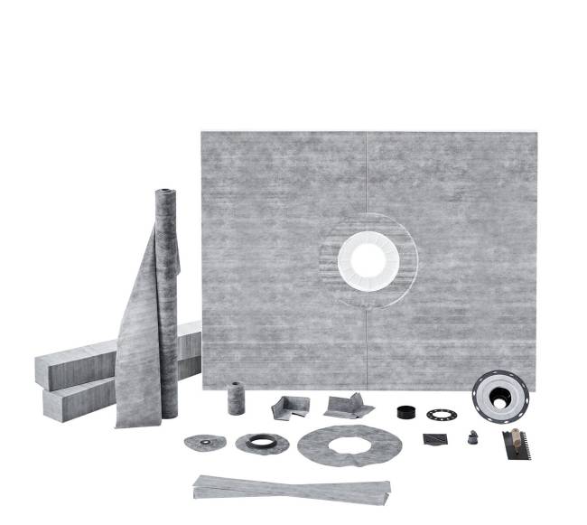 Dušo krašto komplektas, 1219x1524 mm padėklas0