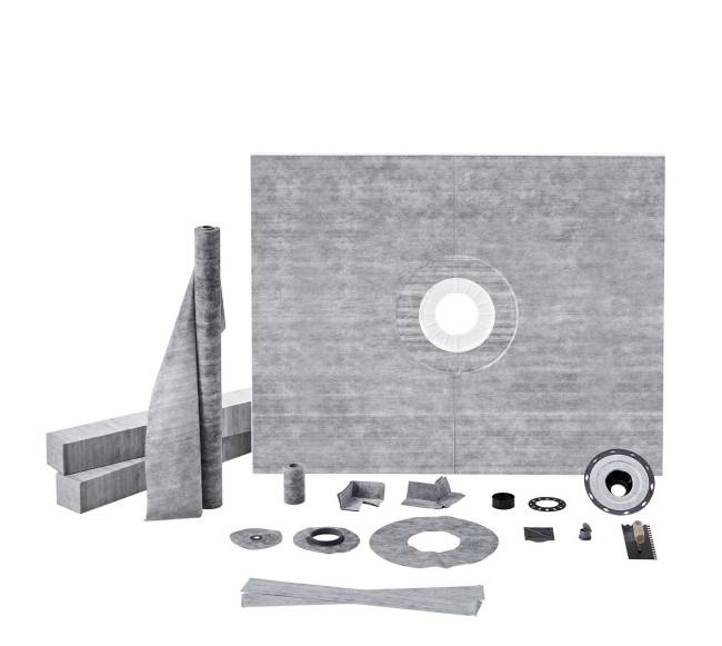 Dušo krašto komplektas, 1219x1524 mm padėklas10