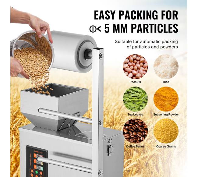 Automatinė dalelių pakavimo mašina, 1-100 g2