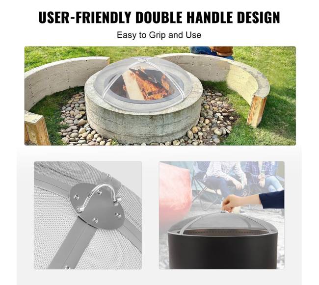 apsauginis žiedinis 91 cm lauko židinio ekranas3