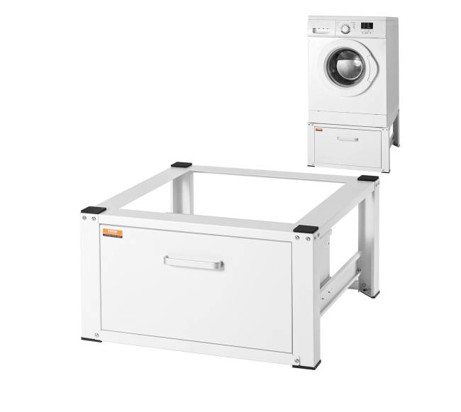 Skalbimo mašinos stovas su stalčiu ir aksesuarais7