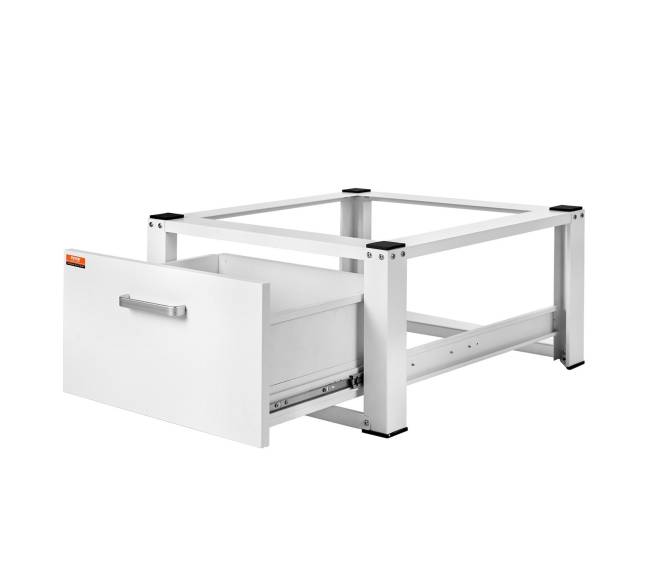 Skalbimo mašinos stovas su stalčiu ir aksesuarais10