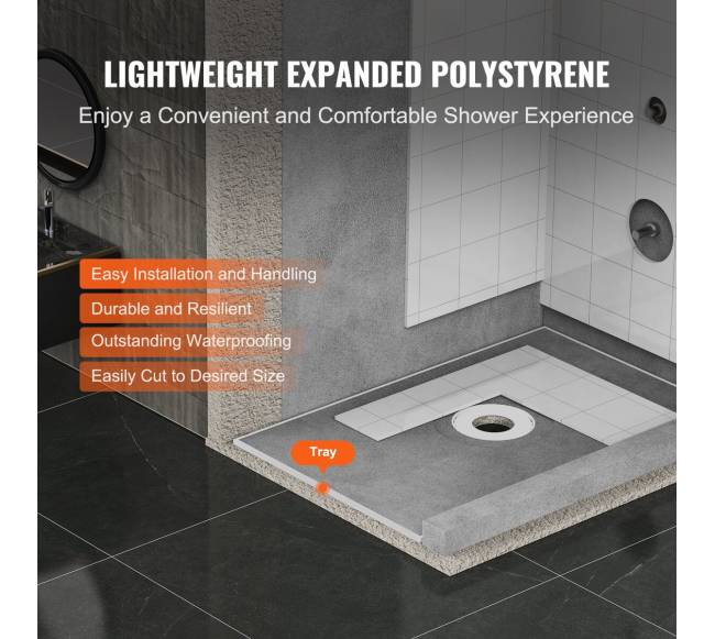 Dušo karnizo rinkinys 1524x965 mm su nutekamuoju3