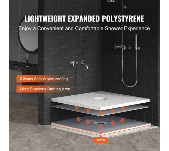 Shower keramikos rinkinys su centriniu nutekėjimu2