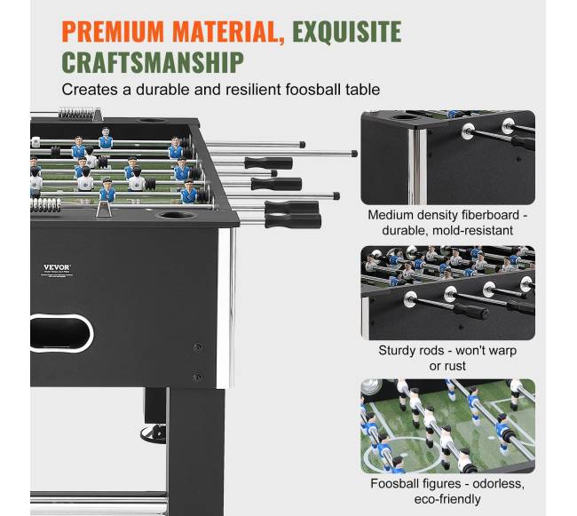 Stalo futbolo stalas 140 cm1