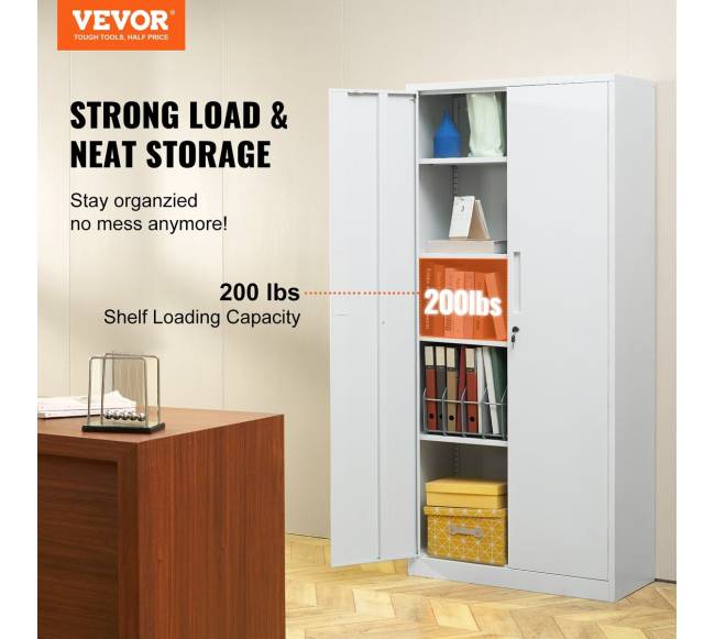 Metalinis spintelė su užraktu ir magnetinėmis durimis1