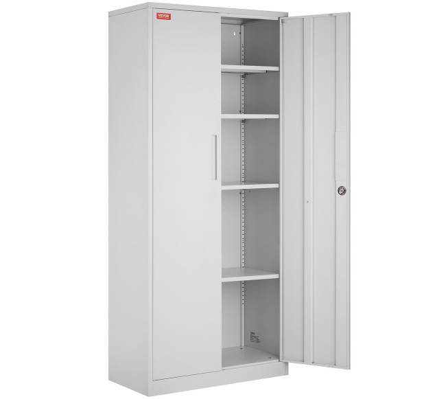 Metalinis spintelė su užraktu ir magnetinėmis durimis9