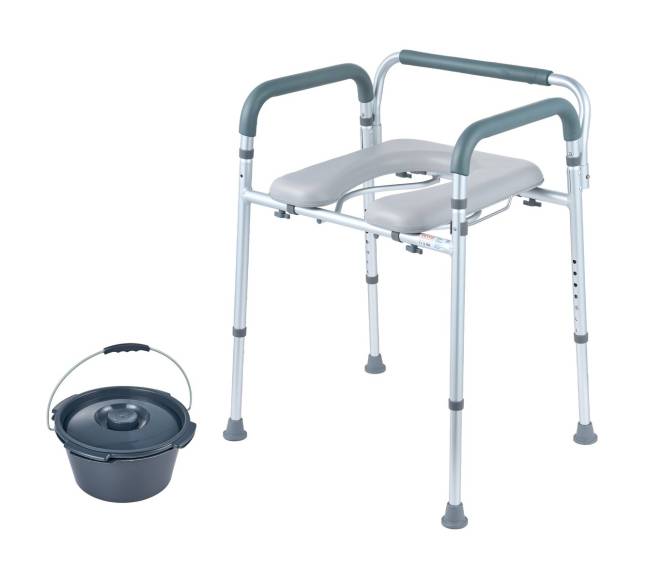 Pakeliama tualeto kėdė su paminkštinimu8