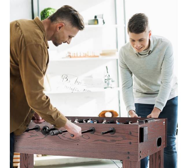 Futbolo stalas su puodelių laikikliais7