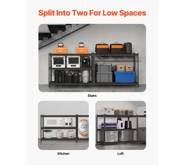 Reguliuojama garažo lentyna 5 lygių3