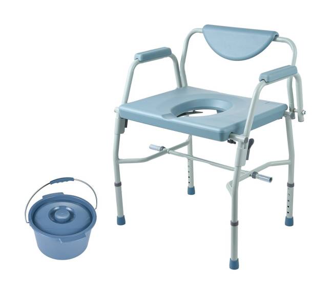 Tualeto kėdė su nuleidžiamomis rankenomis8