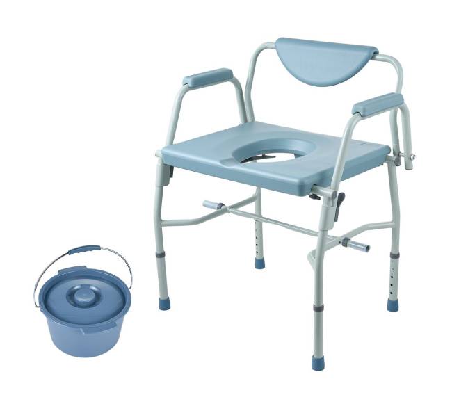 Tualeto kėdė su nuleidžiamomis rankenomis9