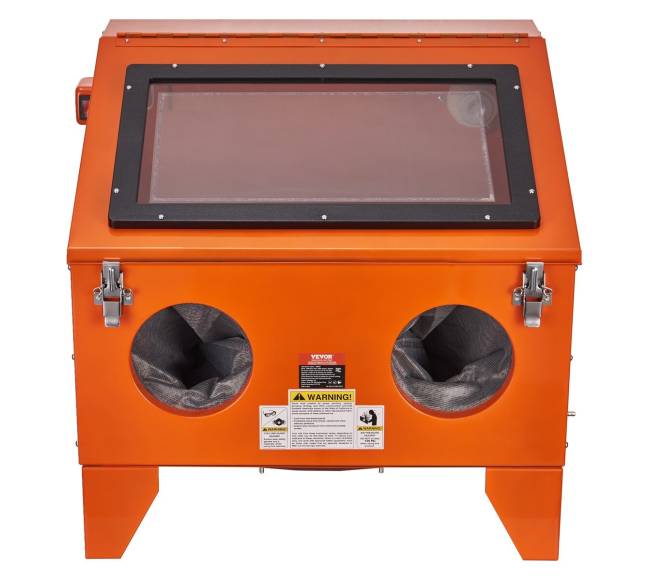 150 litrų smėliavimo kabina su pistoletu9