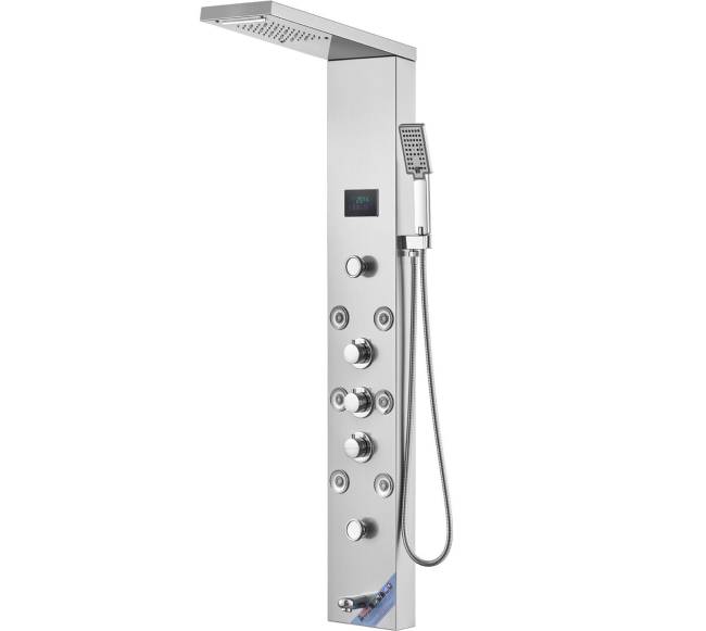 Dušo panelė su 6 režimais ir LED0