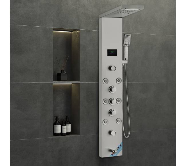 Dušo panelė su 6 režimais ir LED7