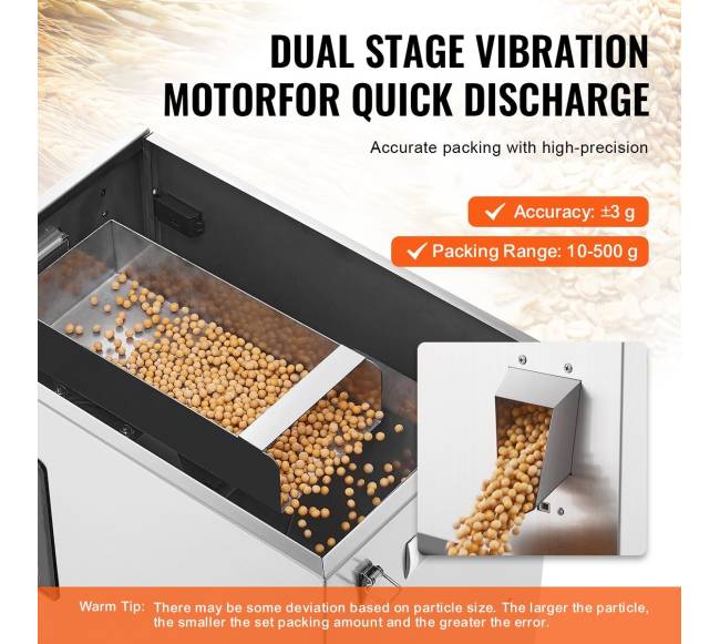 Miltelių užpildymo aparatas 10-500g2