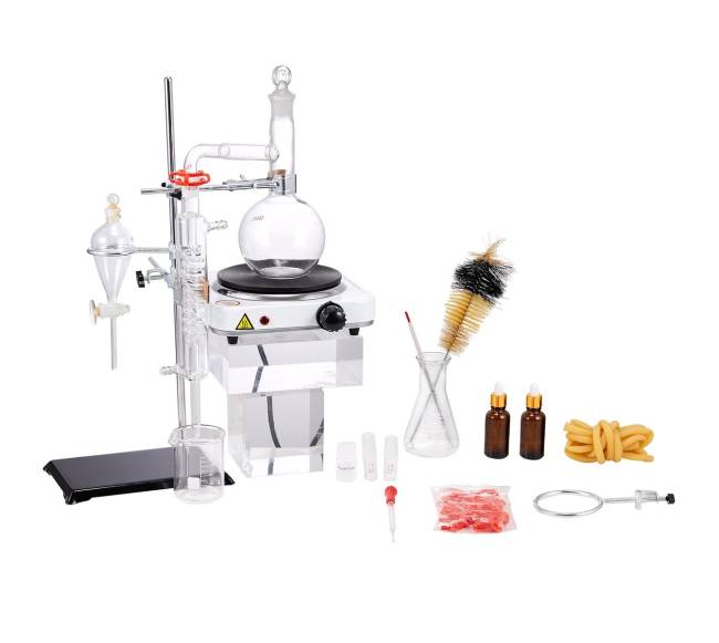 Eterinių aliejų distiliavimo rinkinys 500 ml8