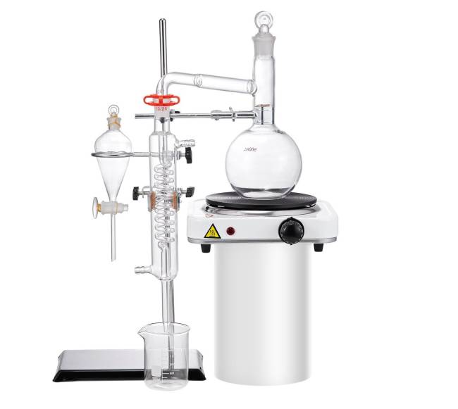 Eterinių aliejų distiliavimo rinkinys 500 ml10