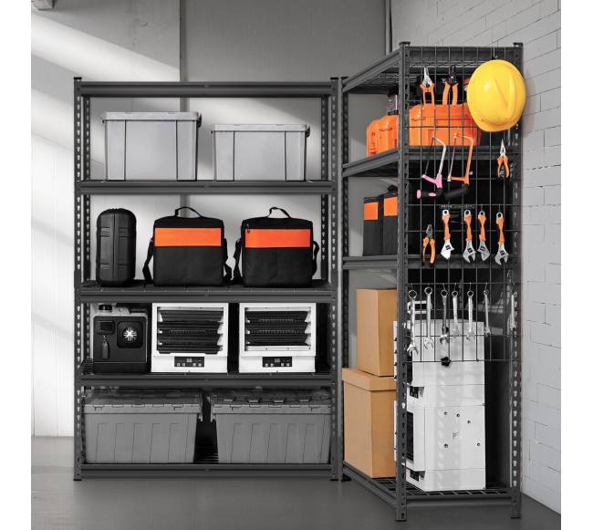 Reguliuojama garažo lentyna 5 lygių7