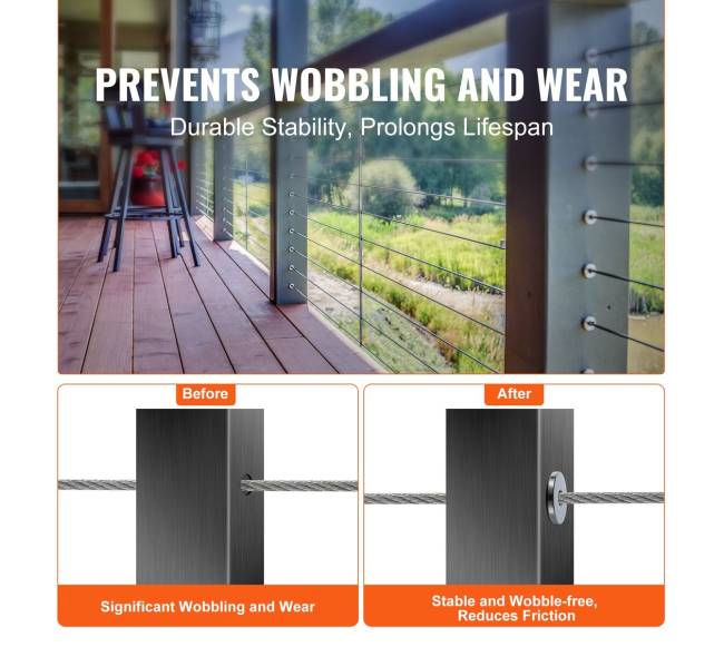 101 komplektas apsauginių įvorių 3.2mm lynui4