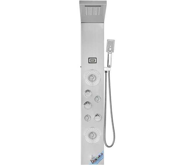 Dušo panelės bokštas su LED ekranu9