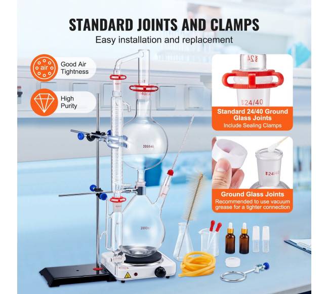 Eterinio aliejaus distiliavimo rinkinys, 2000 ml3