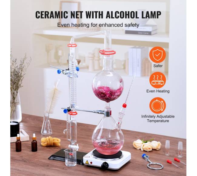 Eterinio aliejaus distiliavimo rinkinys, 2000 ml4