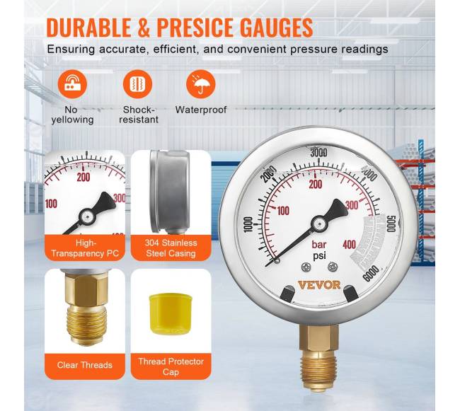 Hidraulinio slėgio bandymų rinkinys, 10-600 bar2