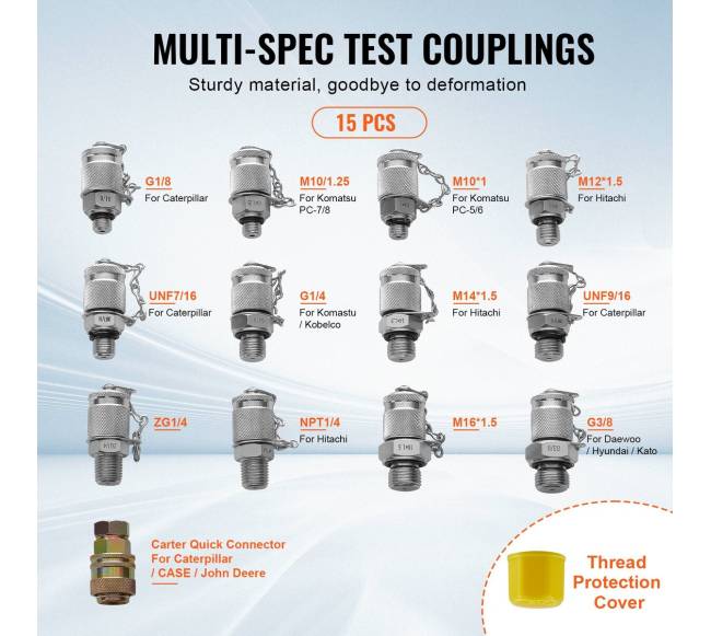 Hidraulinio slėgio bandymų rinkinys, 10-600 bar3
