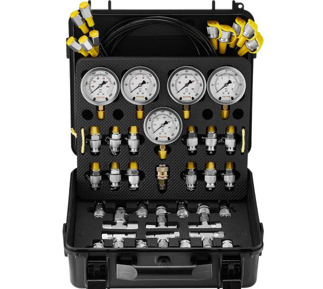 Hidraulinio slėgio bandymų rinkinys, 10-600 bar9