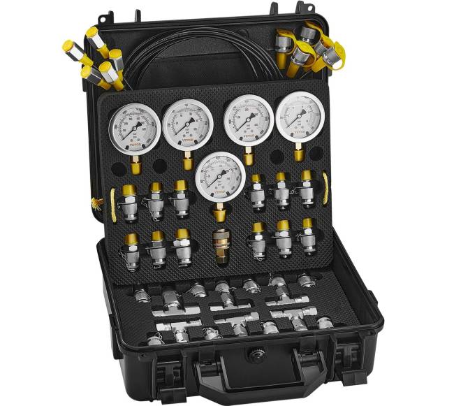 Hidraulinio slėgio bandymų rinkinys, 10-600 bar10