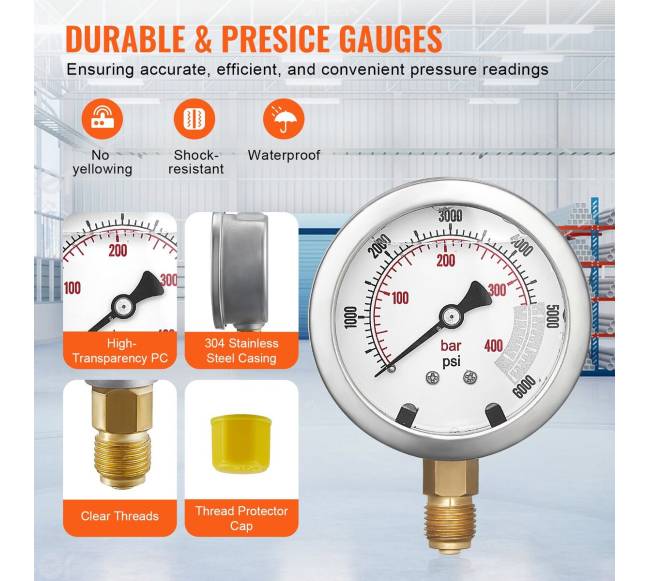 Hidraulinio slėgio tikrinimo komplektas su nešimo dėže2