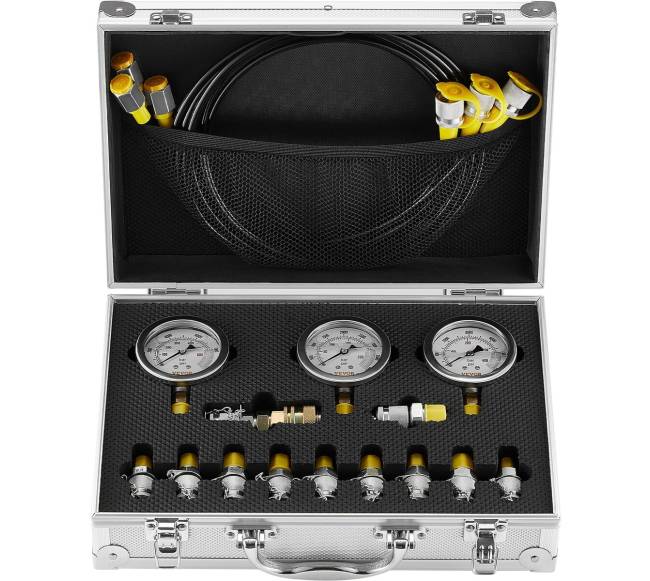 Hidraulinio slėgio tikrinimo komplektas su nešimo dėže9
